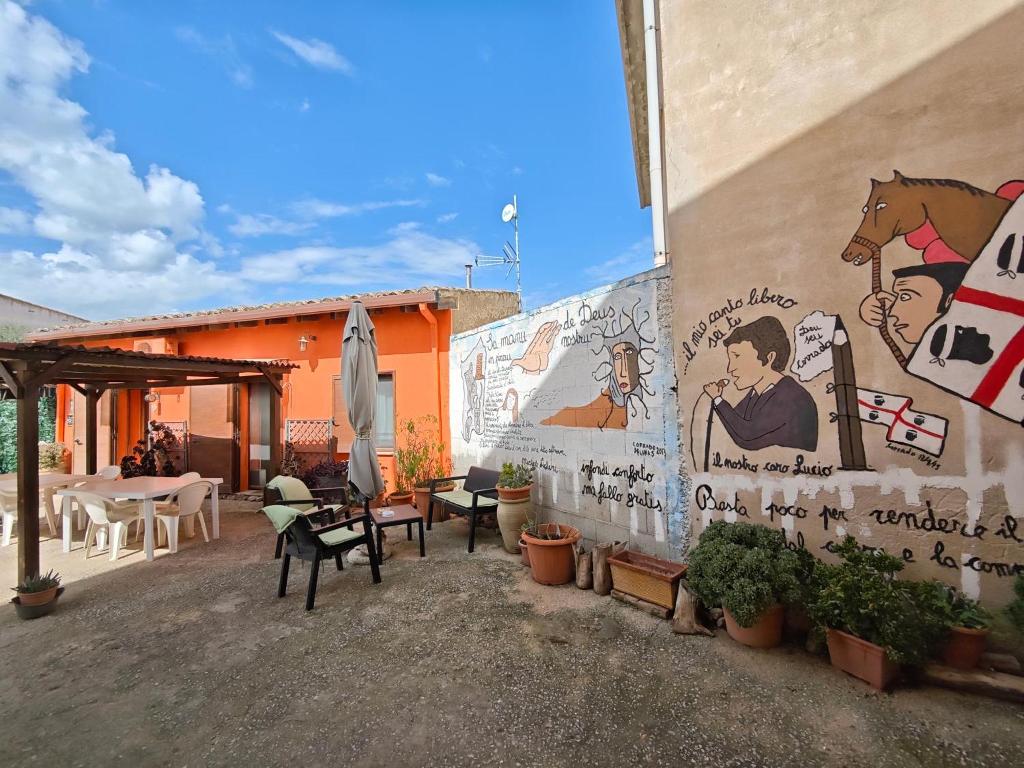 B&B Domu Delunas Giba Kültér fotó